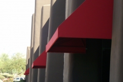 Awnings with Hard Valance