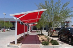 Cantilever walkway