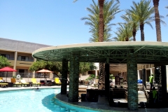 Poolside Shade Structure