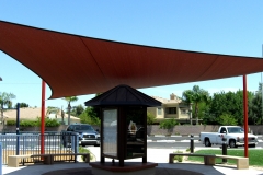 Right Triangle Shade Sail
