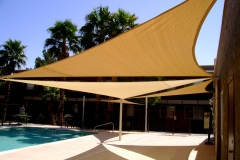 Poolside Shade Sail Systems