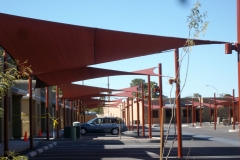 Parking Shade Sail Structure