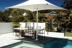 Single Post Pool Umbrella