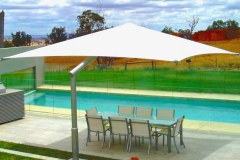 Single Post Extended Umbrella